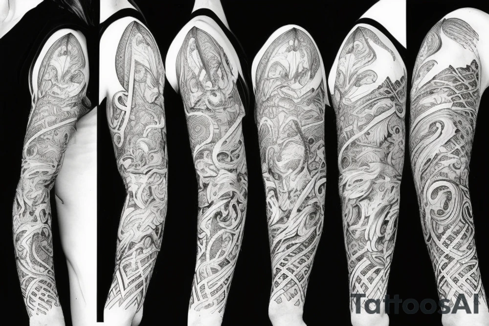 Fenir wolf Norse tattoo idea