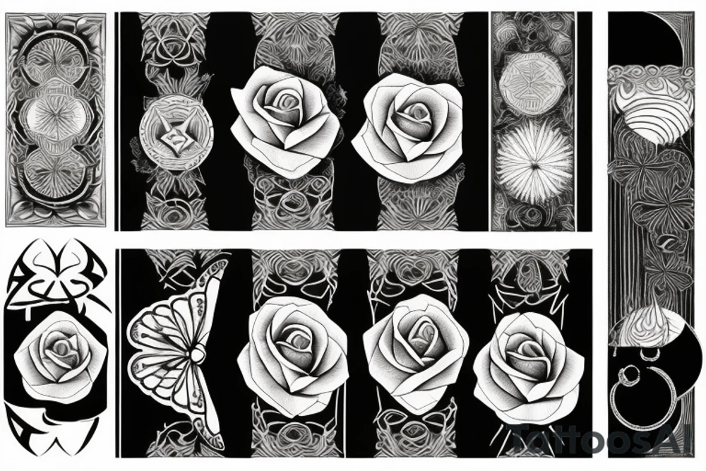 Butterfly
sun
Moon
Rose tattoo idea
