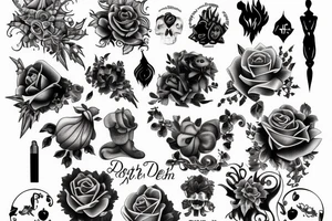 Meaning of life and death tattoo idea