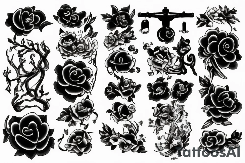 Meaning of life and death tattoo idea