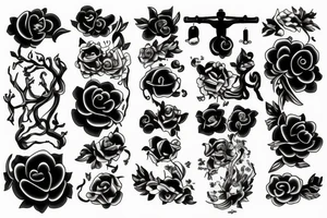 Meaning of life and death tattoo idea
