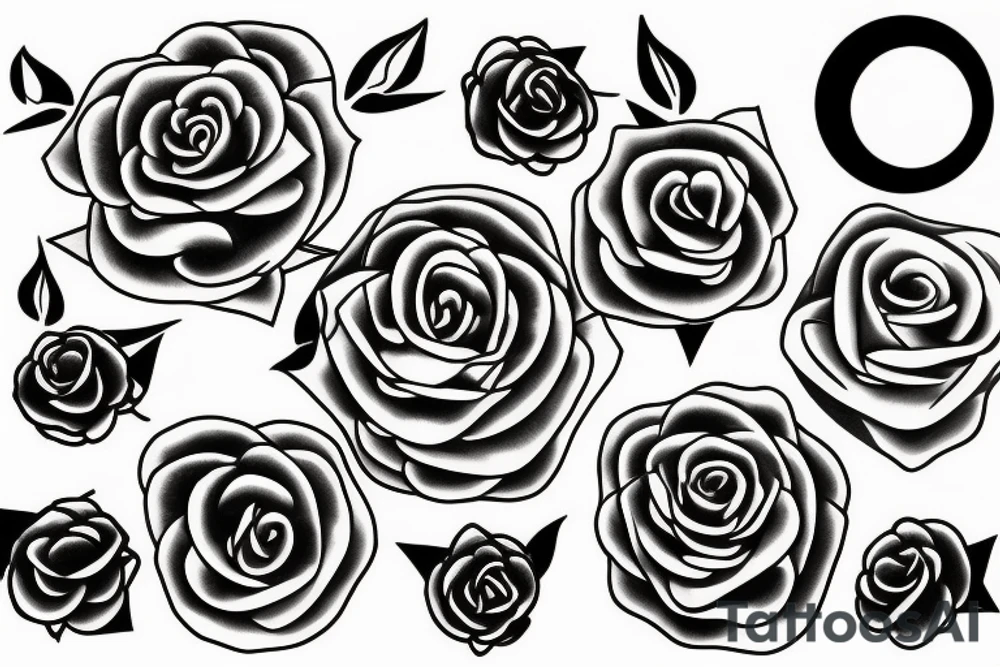 sun
Moon
Rose tattoo idea