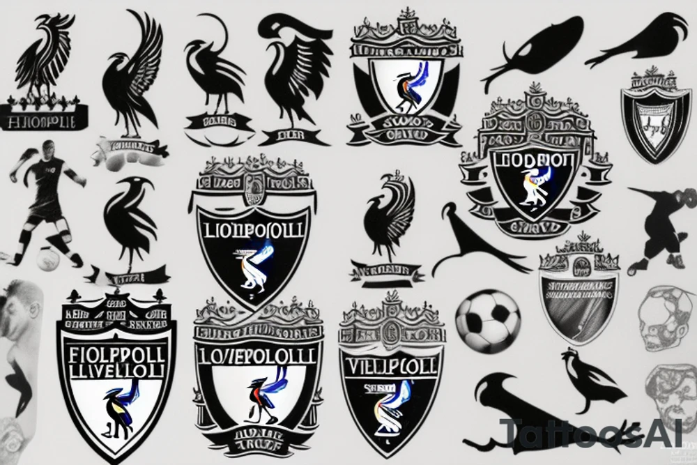 Liverpool football club logo tattoo idea