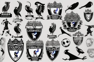 Liverpool football club logo tattoo idea