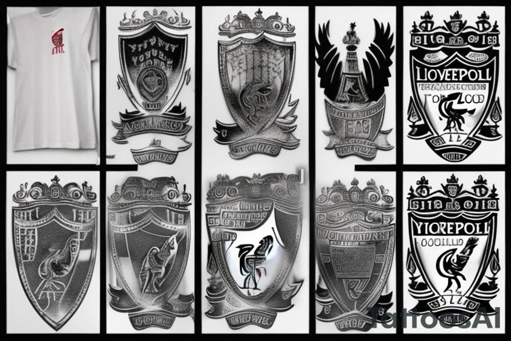 Liverpool football club + FA CUP tattoo idea
