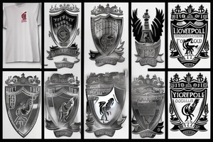 Liverpool football club + FA CUP tattoo idea