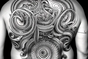 full male back tattoo. 
Dainas tattoo idea