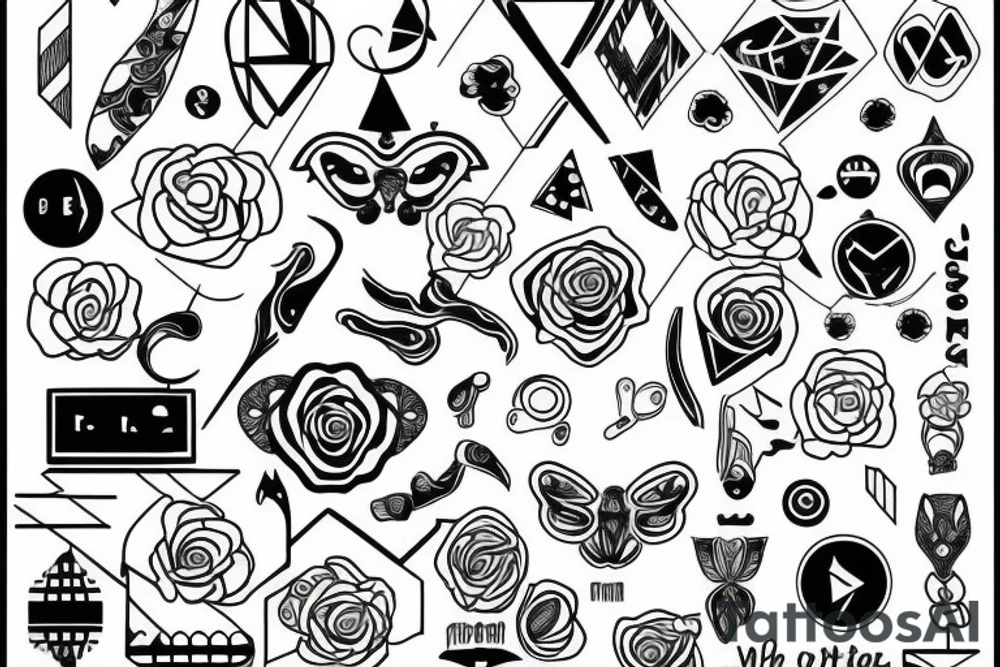 Losing someone you love tattoo idea