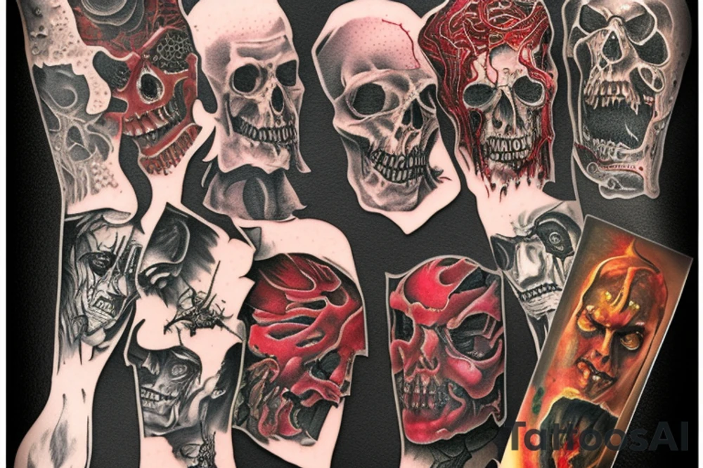 7 layers of hell from Dante’s inferno tattoo idea