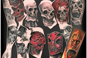 7 layers of hell from Dante’s inferno tattoo idea