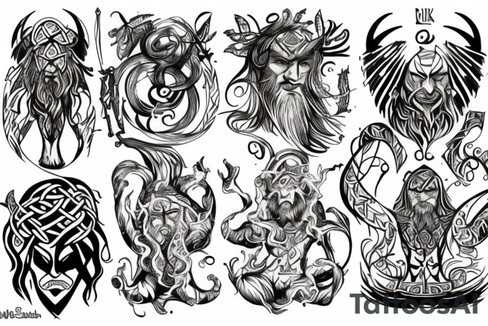 norse mythology tattoo idea