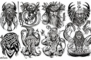 norse mythology tattoo idea