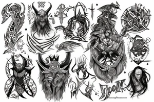 norse mythology tattoo idea