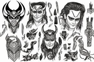 loki tattoo idea