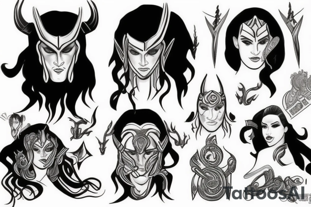 loki tattoo idea