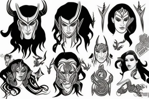 loki tattoo idea