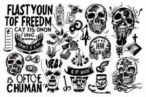 Everything can be taken from a man but one thing: the last of the human freedoms - to choose one's attitude in any given set of circumstances, to choose one's own way tattoo idea