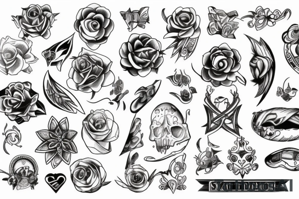 start of life tattoo idea