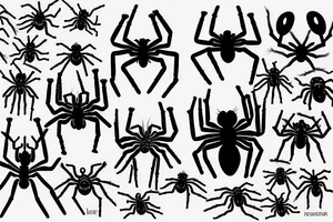 spider tattoo idea