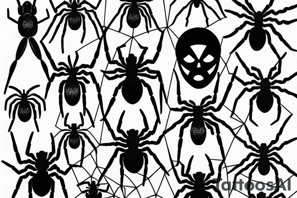 spider tattoo idea