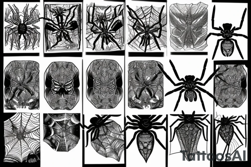 spider tattoo idea