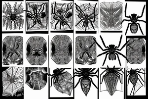 spider tattoo idea