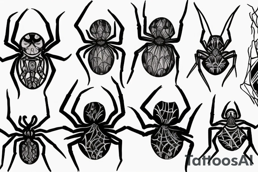 spider tattoo idea