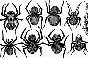 spider tattoo idea