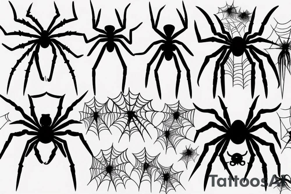 spider tattoo idea