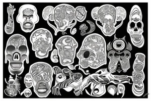 Congo africa tattoo idea