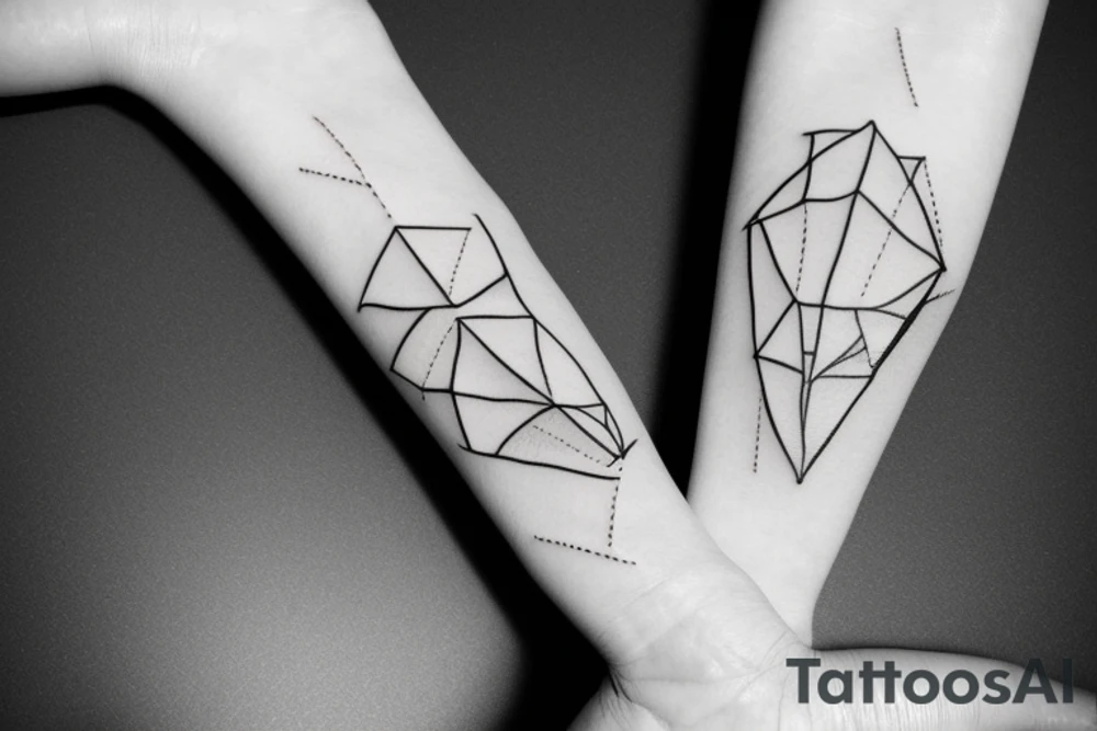 minimalistic tattoo for engineering tattoo idea
