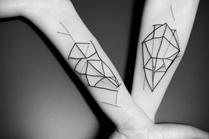 minimalistic tattoo for engineering tattoo idea