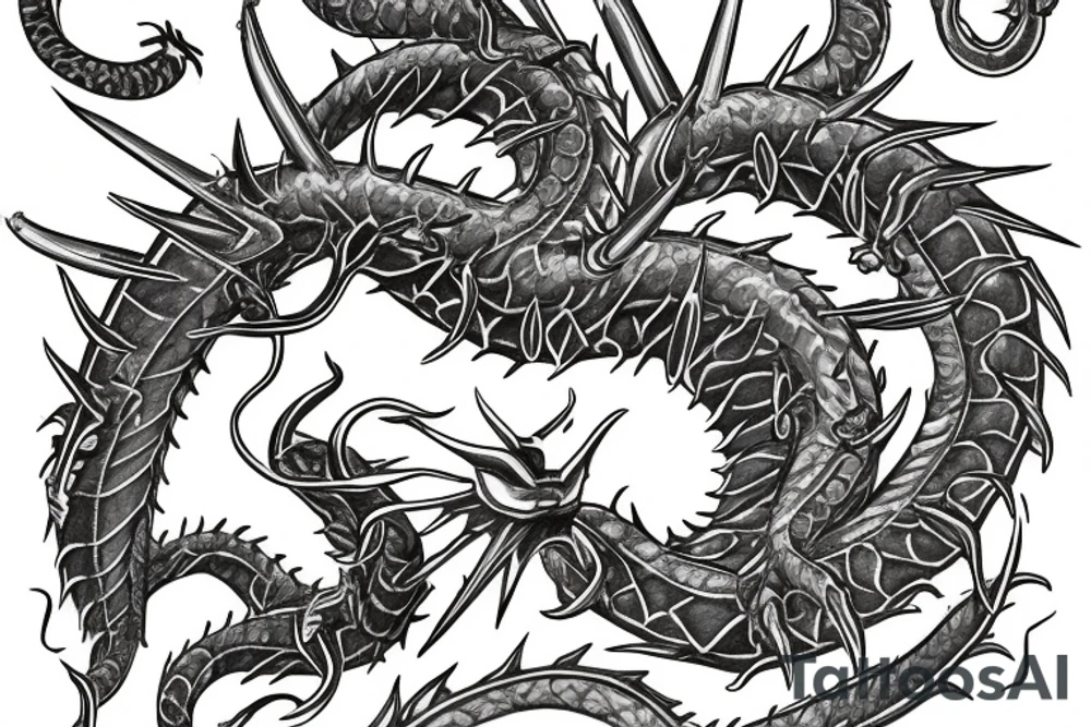 Slifer the sky dragon tattoo idea