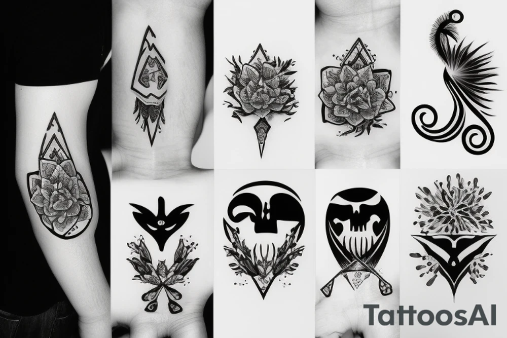 Fear no evil tattoo idea