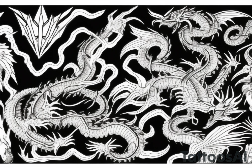 Slifer the sky dragon tattoo idea