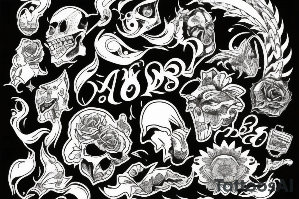 Line tattoo idea