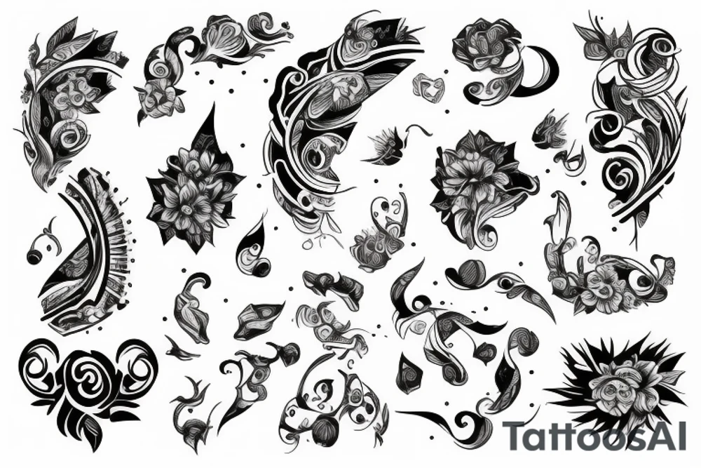 Line tattoo idea
