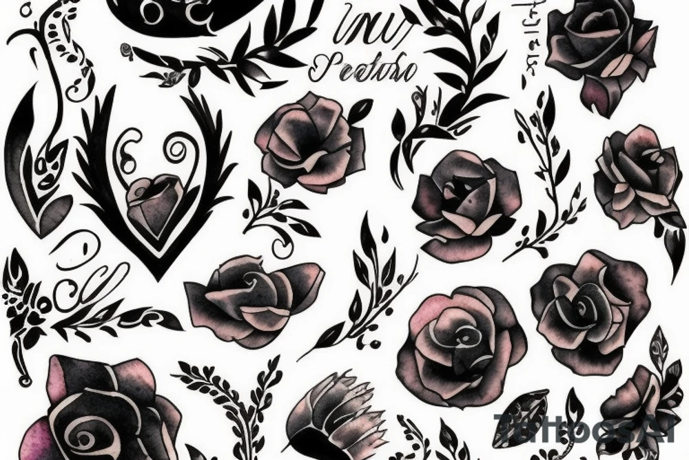 my wife's name Asya tattoo idea