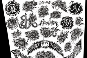 my wife's name Asya tattoo idea