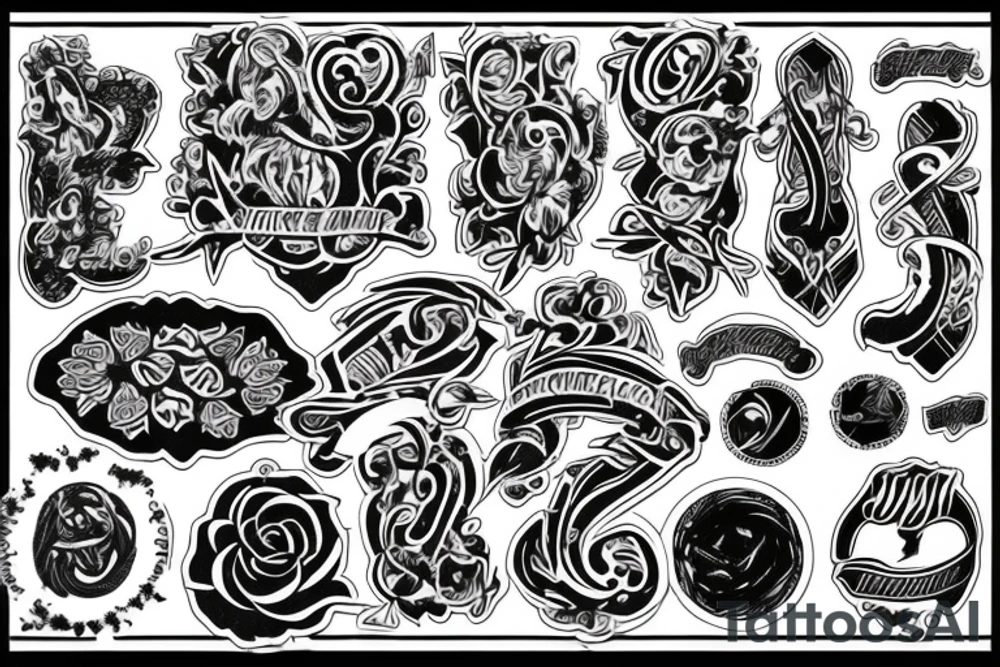 sticker Asya tattoo idea