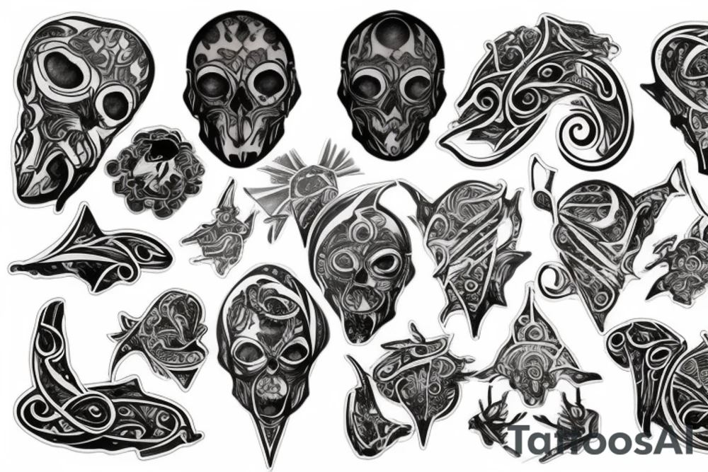 sticker Asya tattoo idea