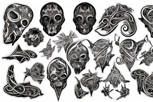 sticker Asya tattoo idea