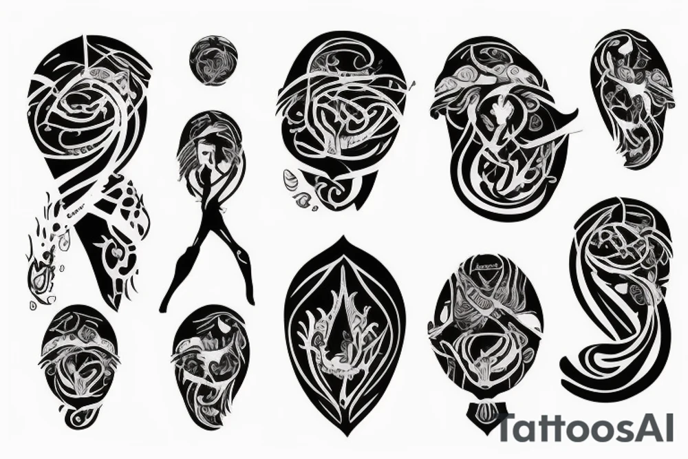 sticker my wife "Asya" tattoo idea