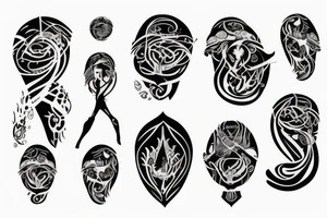 sticker my wife "Asya" tattoo idea