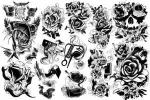 Battery tattoo idea