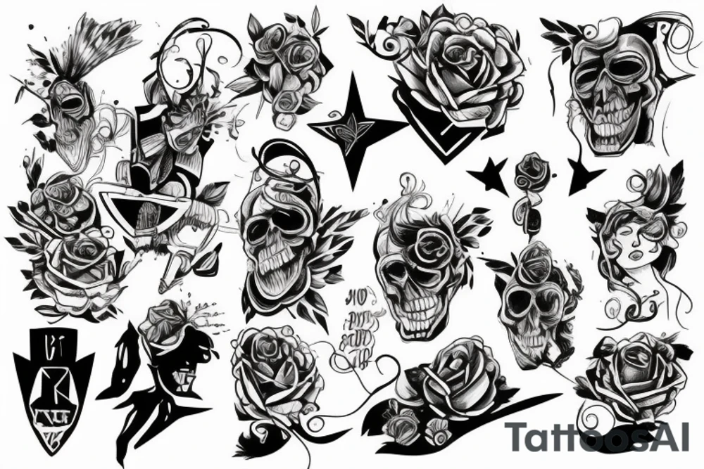 Battery tattoo idea