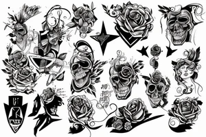 Battery tattoo idea