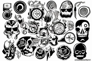 Battery tattoo idea