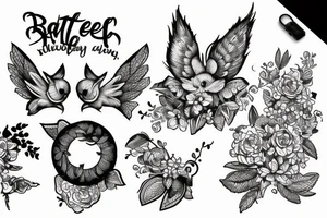 Battery tattoo idea