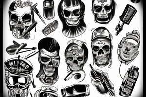 Battery tattoo idea